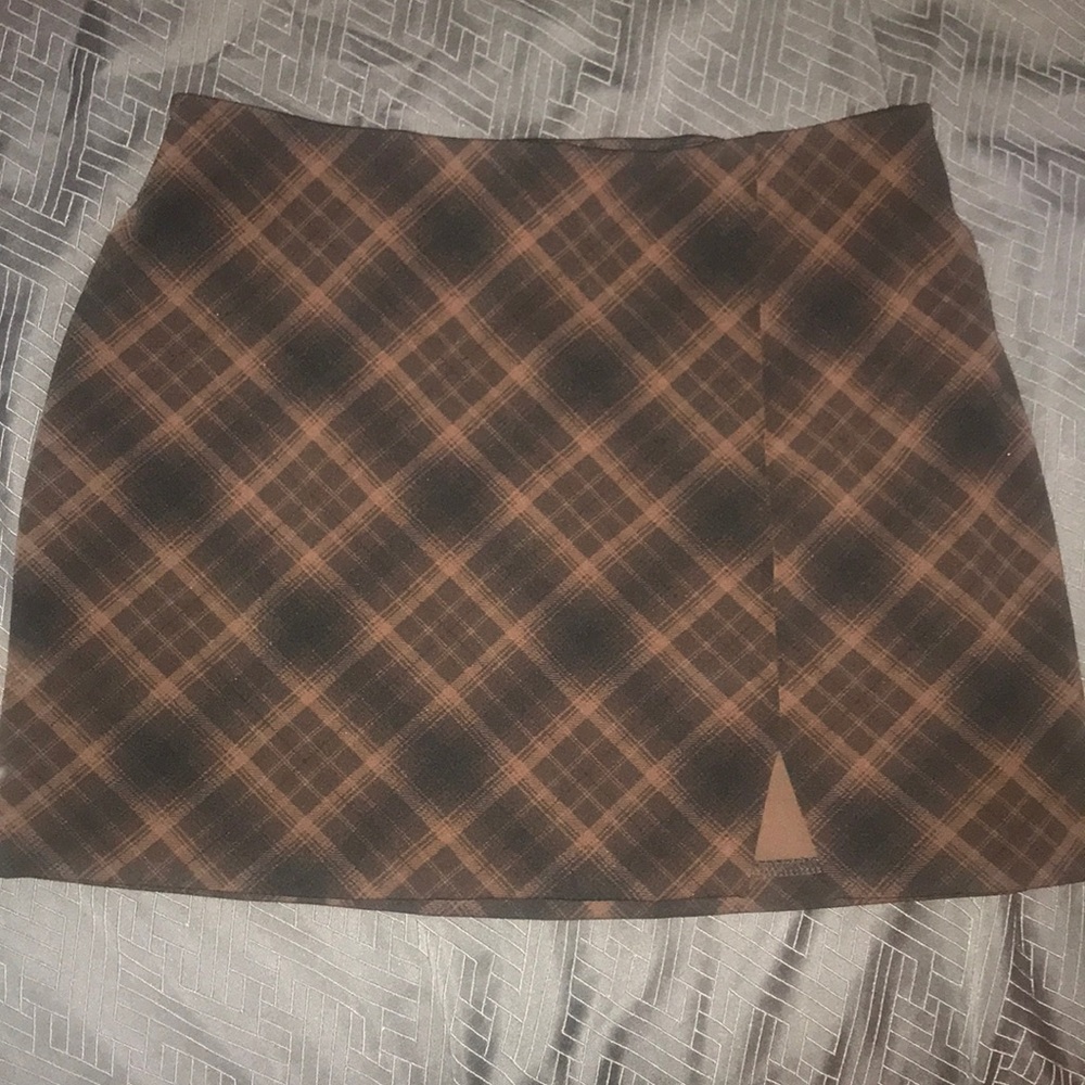 brown skirt - Picture 1 of 2
